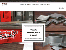 Tablet Screenshot of fpfastening.com